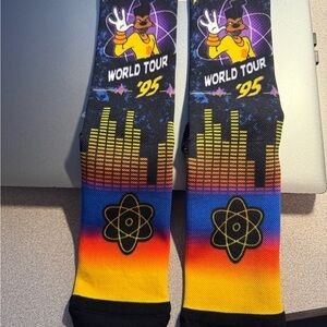 Retro World Tour Women's Graphic Socks